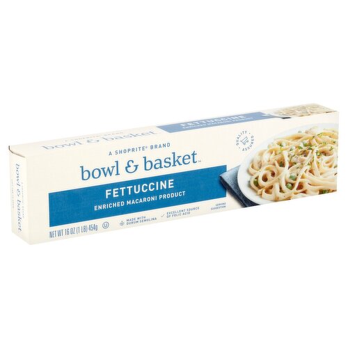 Bowl & Basket Fettuccine Pasta, 16 oz