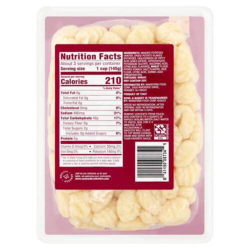 Bowl & Basket Specialty Classic Potato Gnocchi, 16 oz - Fairway