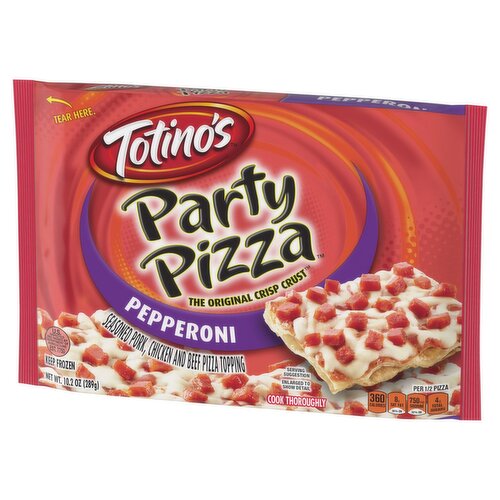 Totino's The Original Crisp Crust Pepperoni Party Pizza, 10.2 oz