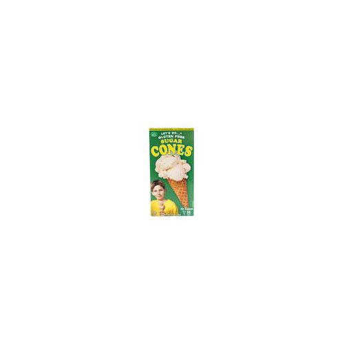 Let's Do Gluten Free Rolled Style Sugar Cones, 12 count, 4.6 oz