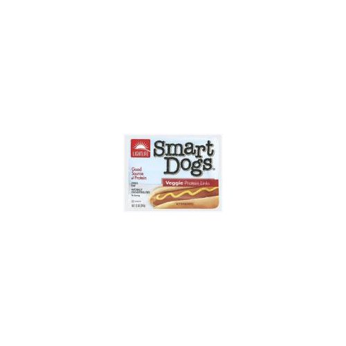 Lightlife Smart Dogs Plant-Based Hot Dogs, 8 count, 12 oz
Enjoy a plant-based twist on a summertime classic with Lightlife® Smart Dogs® Vegan Hot Dogs. Made with plant-based ingredients, these veggie dogs serve up a delicious taste and texture without the saturated fat and cholesterol found in traditional hot dogs. Enjoy them served in a bun hot off the grill with your favorite condiments and toppings or cook the soy hot dogs on the stove for a quick and tasty protein-packed lunch. For over 40 years, the Lightlife® brand has been committed to creating delicious and nutritious plant-based meat alternatives and looking for ways to improve the impact we have on the planet.

plant based meal, vegetarian meal, plant based protein, plant based meat, veggie dogs, soy hot dogs, vegan hot dogs meat free, vegetarian hot dogs
