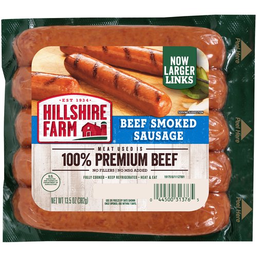 Hot Smoked Sausage  Hillshire Farm® Brand