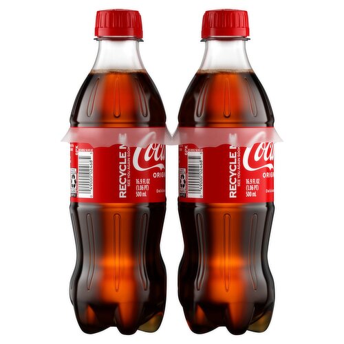 Coca-Cola Original Taste Soda, 16.9 fl oz, 6 count - Price Rite Coca-Cola Original Taste Soda, 16.9 fl oz, 6 count - Price Rite
