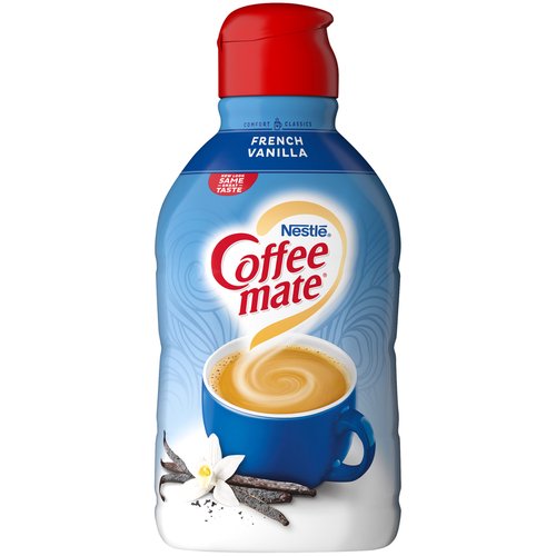 Nestlé Coffee Mate French Vanilla Coffee Creamer, 64 fl oz
Classic for a Reason
Your day just isn't the same unless you've got the taste of warm, rich vanilla on your side. It's perfect for when your coffee needs a little something extra - because this vanilla is anything but plain.