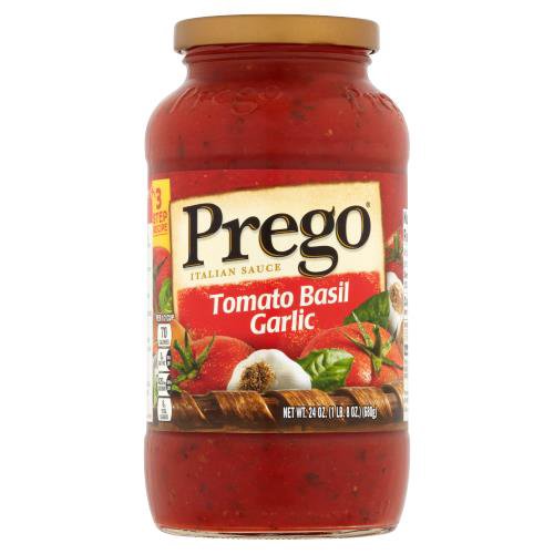 Prego Tomato Basil Garlic, Italian Sauce