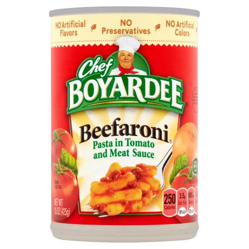 Chef Boyardee Beefaroni Pasta in Tomato and Sauce, 15 oz
