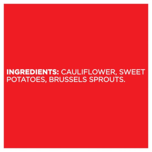 Pictsweet Farms Vegetables for Roasting Cauliflower, Sweet Potatoes & Halved Brussels Sprouts, 18 oz Image 3 of 8