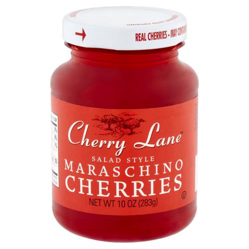 Cherry Lane Salad Style Maraschino Cherries, 10 oz