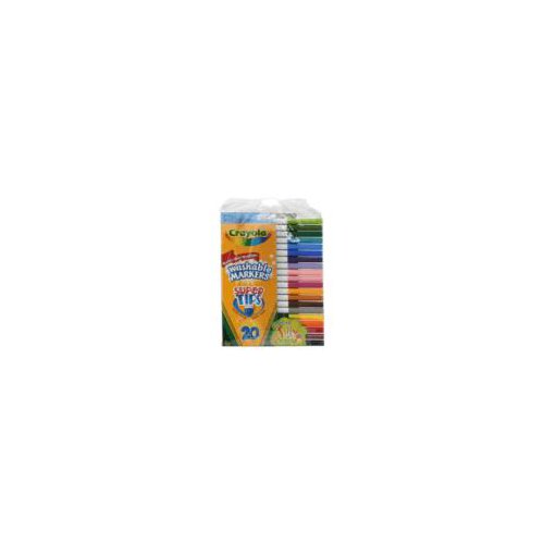 Washable Super Tips, 20 count, Crayola.com