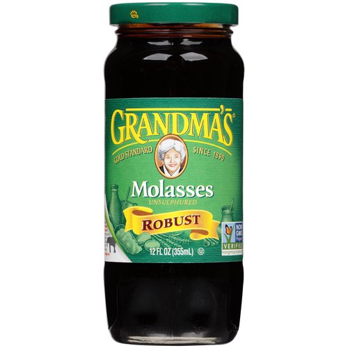 Grandma's Robust Unsulphured Molasses, 12 fl oz