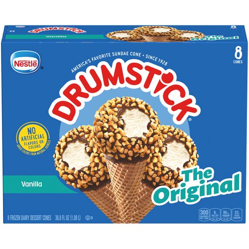 8- 4.6 fl oz ice cream cones