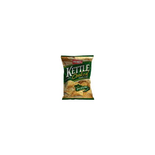 Herr's Kettle Cooked Jalapeño Flavored Potato Chips, 7 1/2 oz