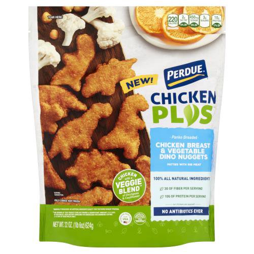 grams of carbin6 perdue chicken nuggets