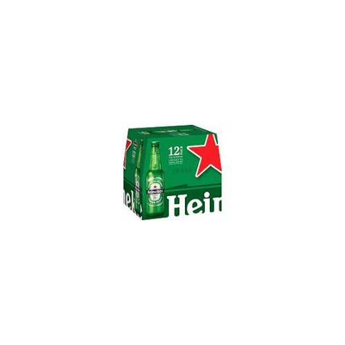 Heineken Lager Beer - 12 Pack Bottles, 144 fl oz