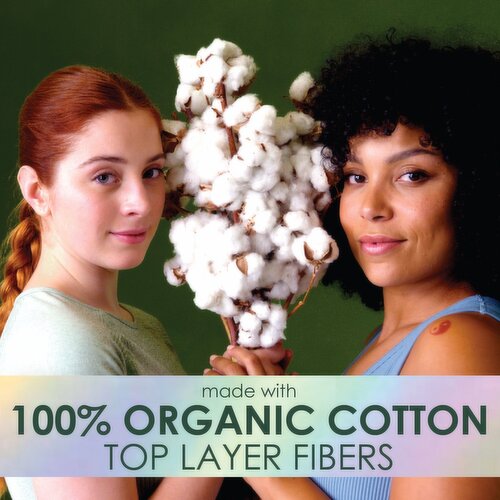 L. Cotton Top Layer Extra Long Overnight Ultra Thin Pads with