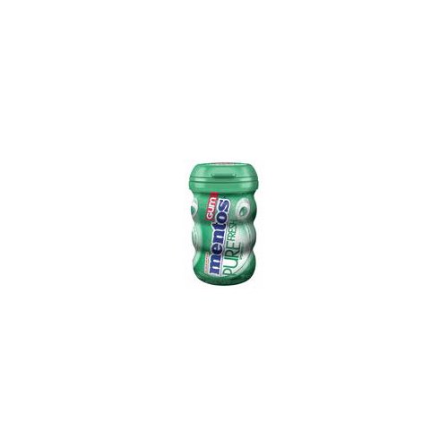 Mentos Chewing Gum, Mentos Gum Purefresh Freshmint Small Jars, Pack of 10, Mentos Sugar Free Gum, 8 Oz