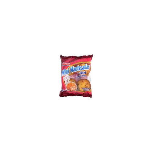 Bimbo Mini Mantecadas Pecan Muffins, 4 count, 4.3 oz