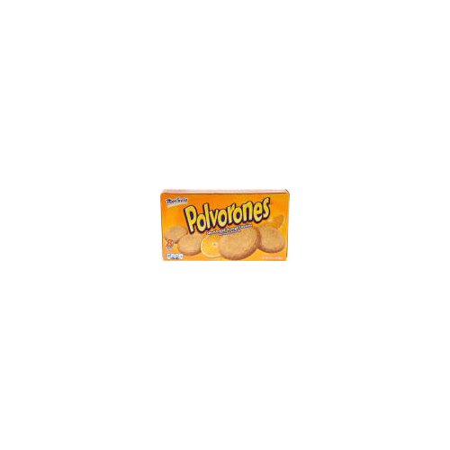 Marinela Polvorones Shortbread Orange Cookies 261 Oz 8 Count 3090