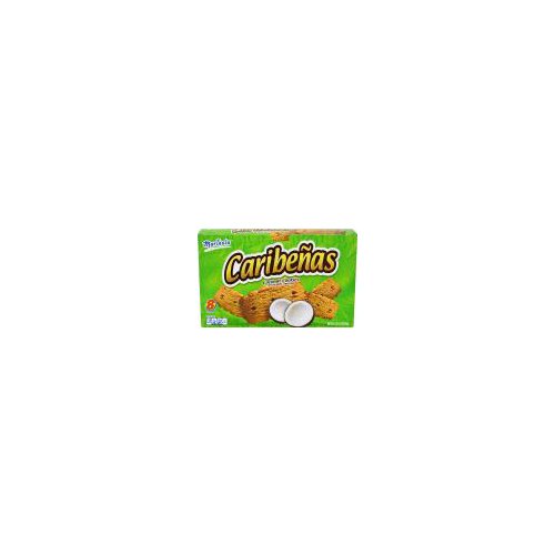 Marinela Caribeñas Coconut Cookies, Artificially Flavored, 8 Packs Per Box, 20.32 Ounces