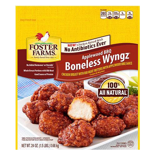 Buffalo Style Boneless Chicken Wyngz - 24 oz. - Products - Foster