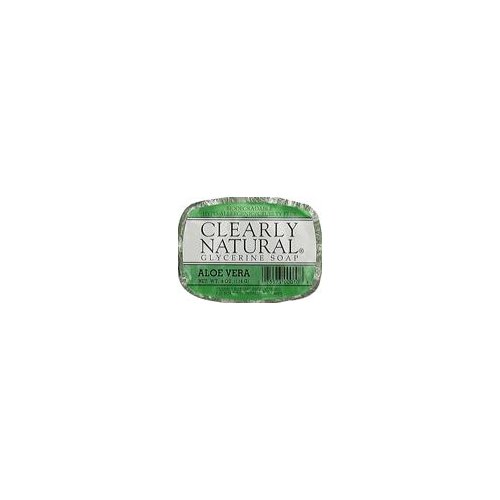 Clearly Natural Essentials Aloe Vera Glycerin Soap, 4 oz