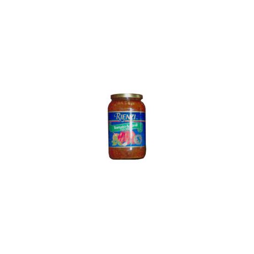 RIENZI Tomato Basil Premium Quality Pasta Sauce, 24 oz
Ready Sauce with Tomato and Basil