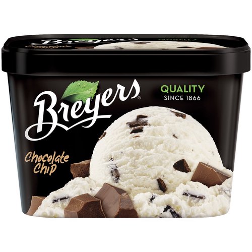 Breyers Extra Creamy Chocolate Frozen Dairy Dessert Tub, 48 oz