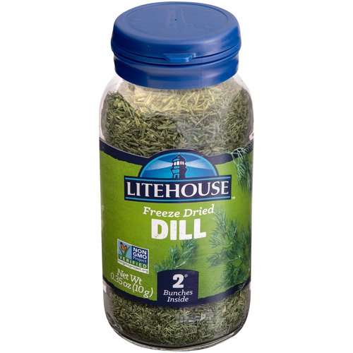 2 Bunches Inside!; Easy to Use; Litehouse® Herbs Instantly Refresh While Cooking