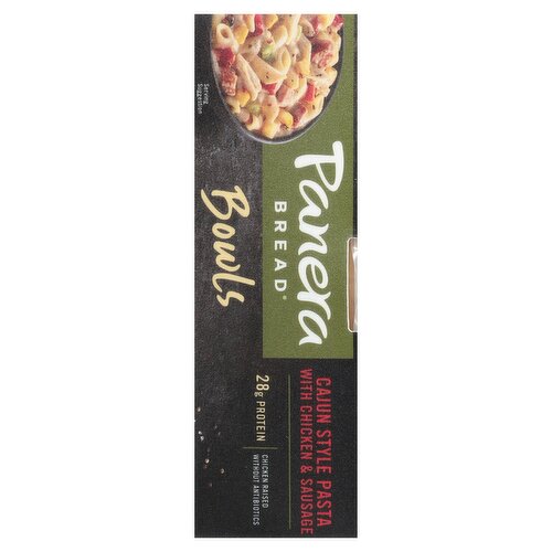 Panera Bread Bowls Cajun Style Pasta with Chicken & Uncured Sausage, 12 oz