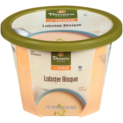 Panera Bread At Home Lobster Bisque, 16 oz
A seafood lover's delight, this traditional New England Bisque is thick, rich and chock full of buttery lobster flavor.
