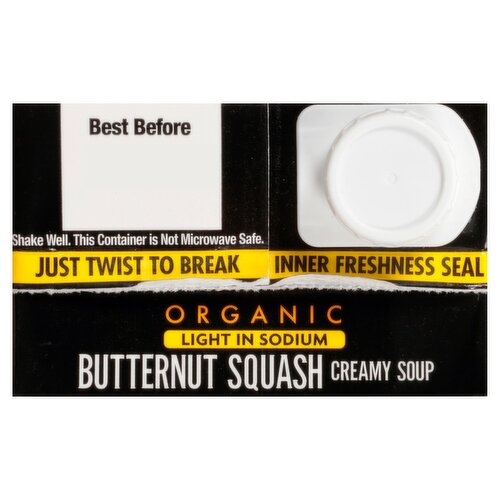 Imagine™ Organic Light in Sodium Butternut Squash Creamy Soup 32 fl. oz. Aseptic Pack