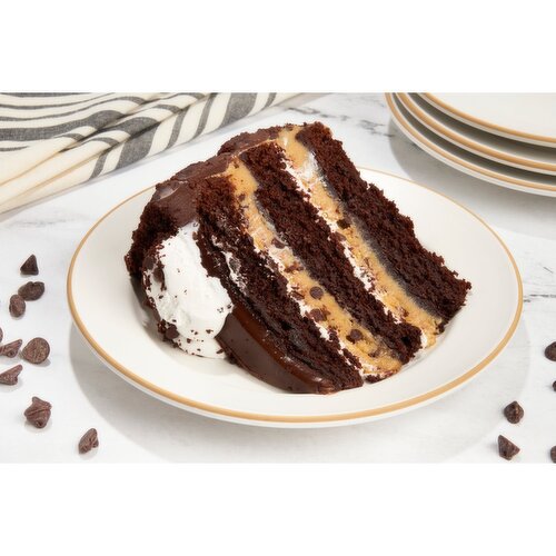 Marshmallow Chocolate Chip Cookie Dough Cake Slice - Fairway Marshmallow Chocolate Chip Cookie Dough Cake Slice - Fairway
