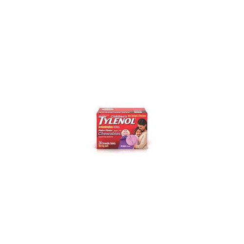 TYLENOL CHILDRENS Children's Tylenol Chewables, 24 each