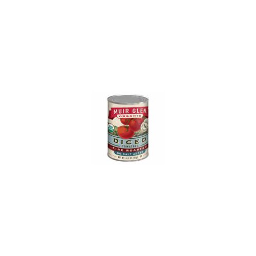 Muir Glen Organic No Salt Added Fire Roasted Diced Tomatoes, 14.5 oz