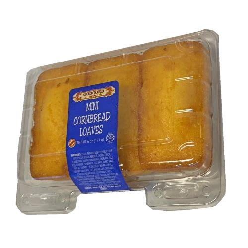 Concord Bakery Mini Cornbread Loaves, 6 oz 