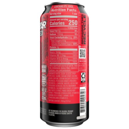Rockstar Punched Energy Drink Fruit Punch 16 Fl Oz - Price Rite Rockstar Punched Energy Drink Fruit Punch 16 Fl Oz - Price Rite