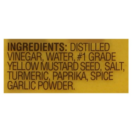 Mike's Amazing Stoneground Yellow Mustard, 9 oz - Fairway Mike's Amazing Stoneground Yellow Mustard, 9 oz - Fairway