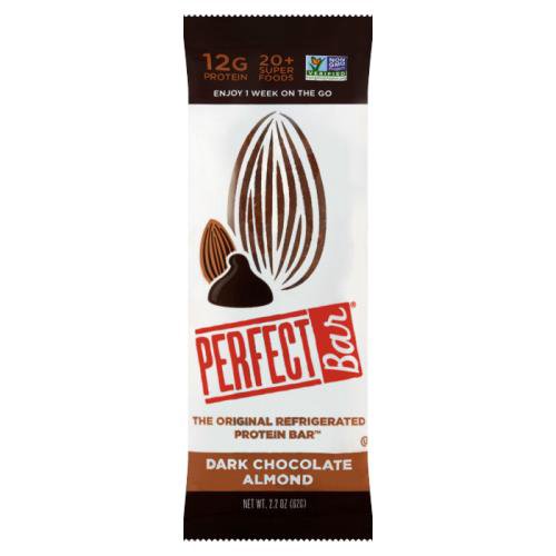 Perfect Bar Dark Chocolate Almond The Original Refrigerated, Protein Bar