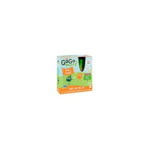 4-3.2 oz pouches. Unsweetened applesauce pouches made from 100% real fruit, kosher certified, non-GMO, gluten free, nut free, dairy free, no added colors, flavors, or high fructose corn syrup.
