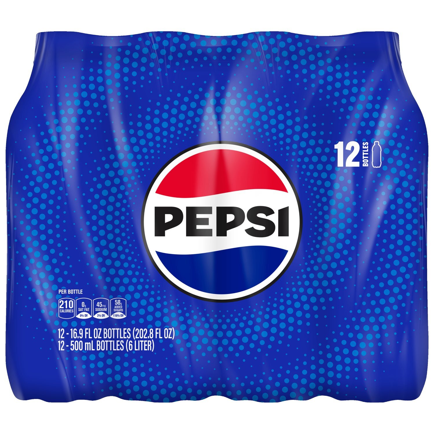 Pepsi Soda Cola 16.9 Fl Oz, 12 Count - Price Rite