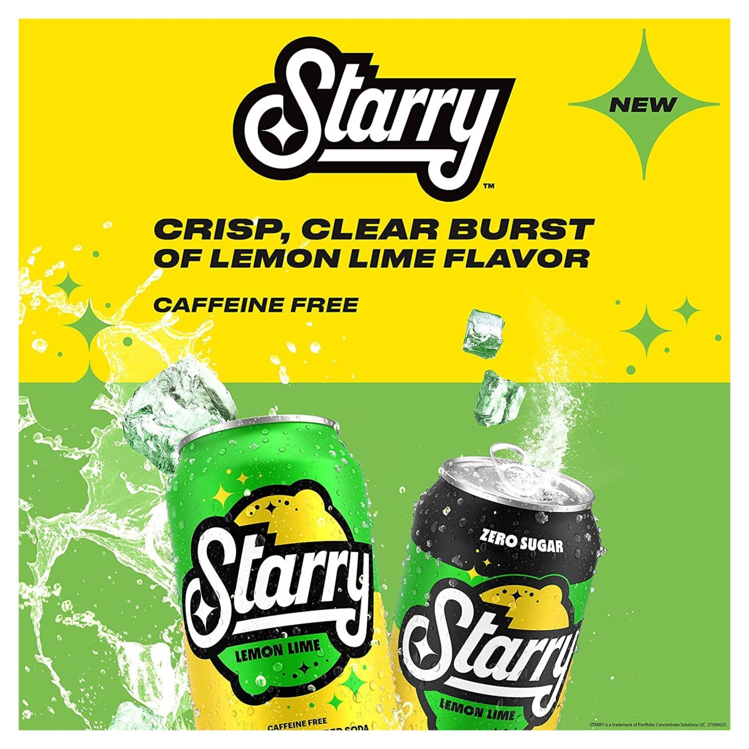 Starry Soda Lemon Lime 12 Fl Oz, 12 Count Image 2 of 8