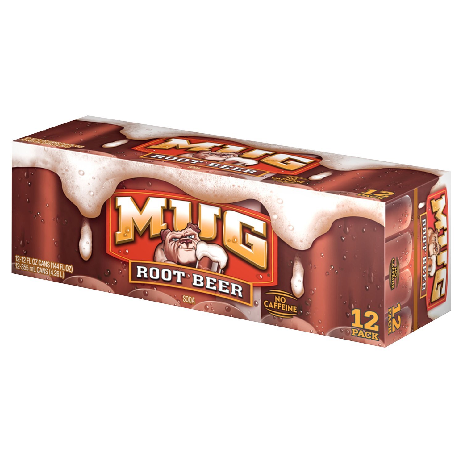 Mug Root Beer Soda, 12 fl oz, 12 count Image 8 of 9