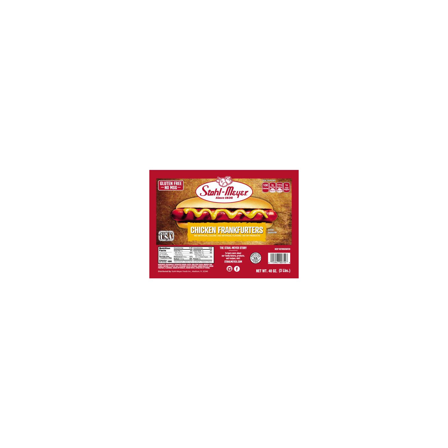 12 oz Turkey Frank - Stahl-Meyer Foods, Inc.