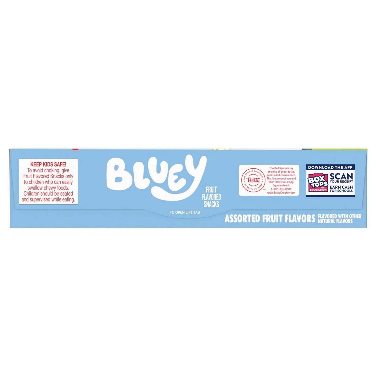 Betty Crocker Assorted Fruit Flavors Fruit Flavored Snacks, 0.8 oz, 10 count Image 7 of 10