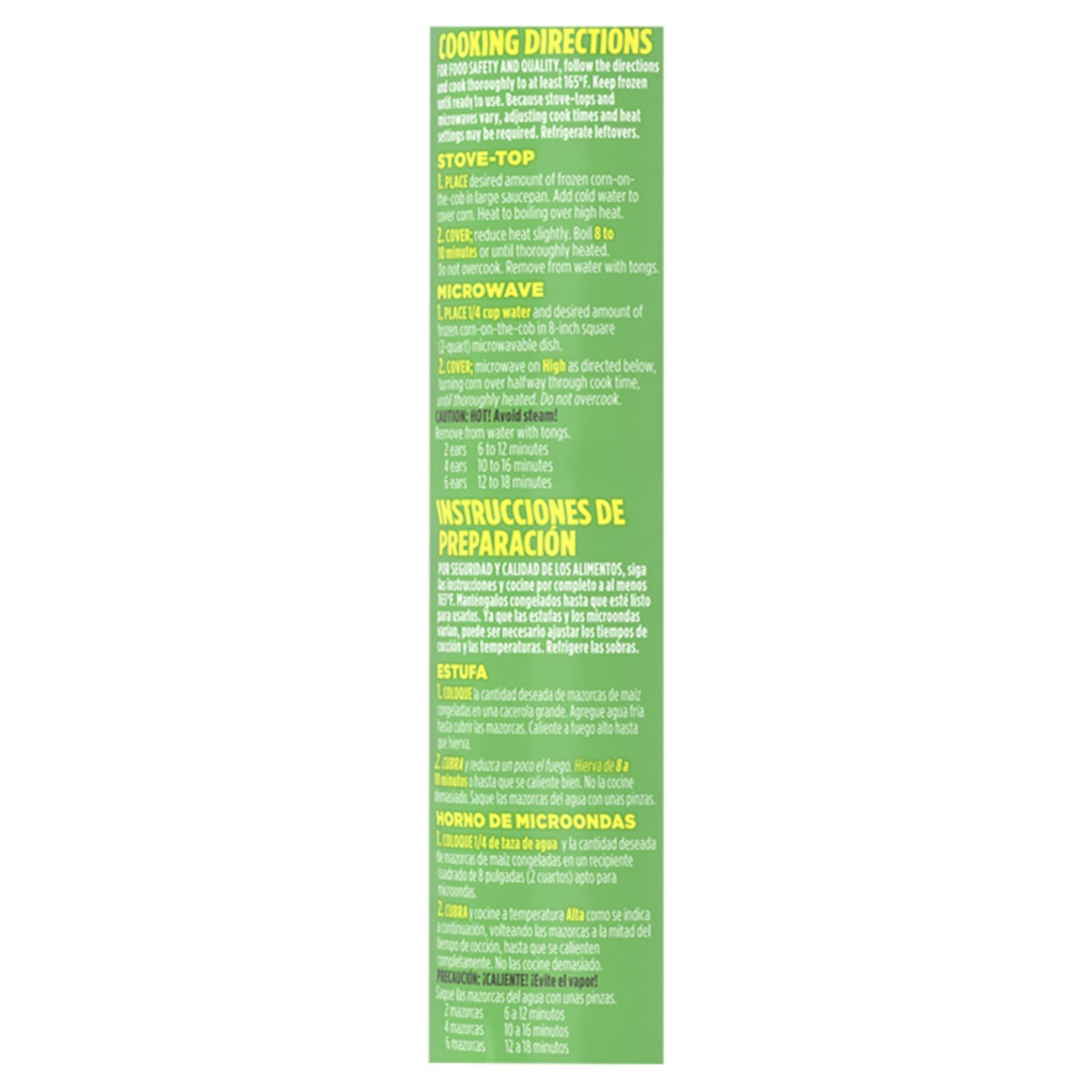 Green Giant Nibblers Mini-Ears of Extra Sweet Corn-on-the-Cob, 6 count Image 3 of 8