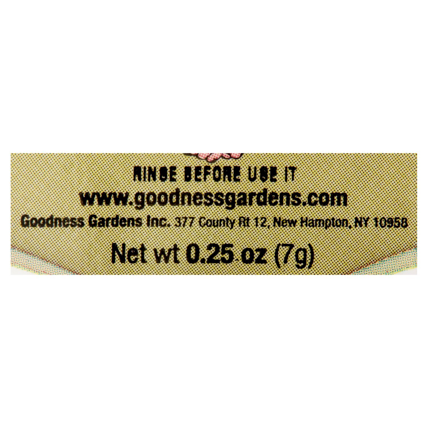 Goodness Gardens Farm Fresh Ginger, 0.25 oz Image 3 of 5