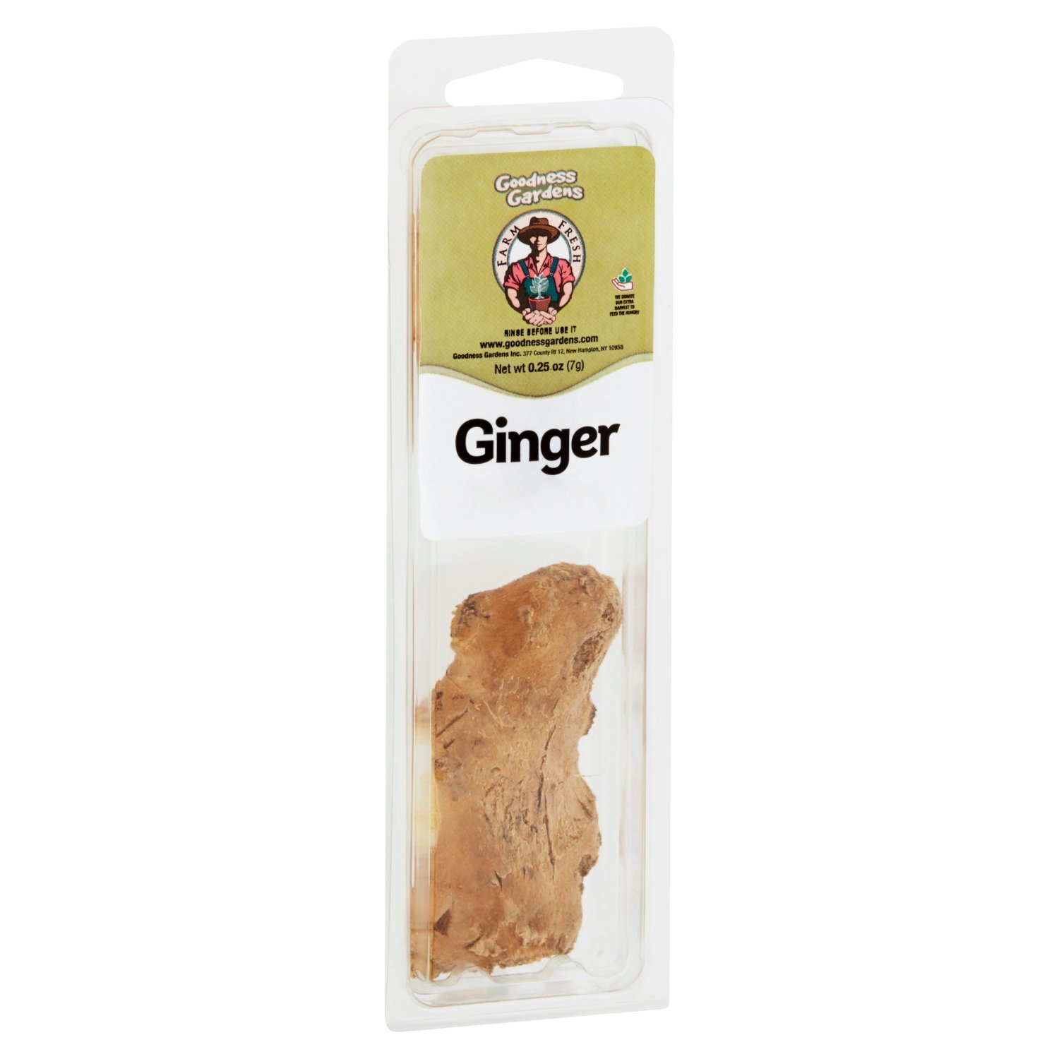 Goodness Gardens Farm Fresh Ginger, 0.25 oz Image 5 of 5