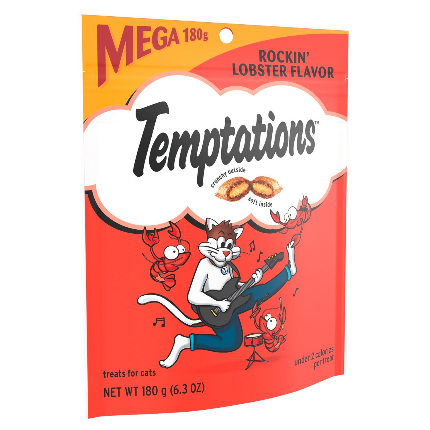 Temptations Rockin' Lobster Flavor Treats for Cats, 6.3 oz Image 9 of 10