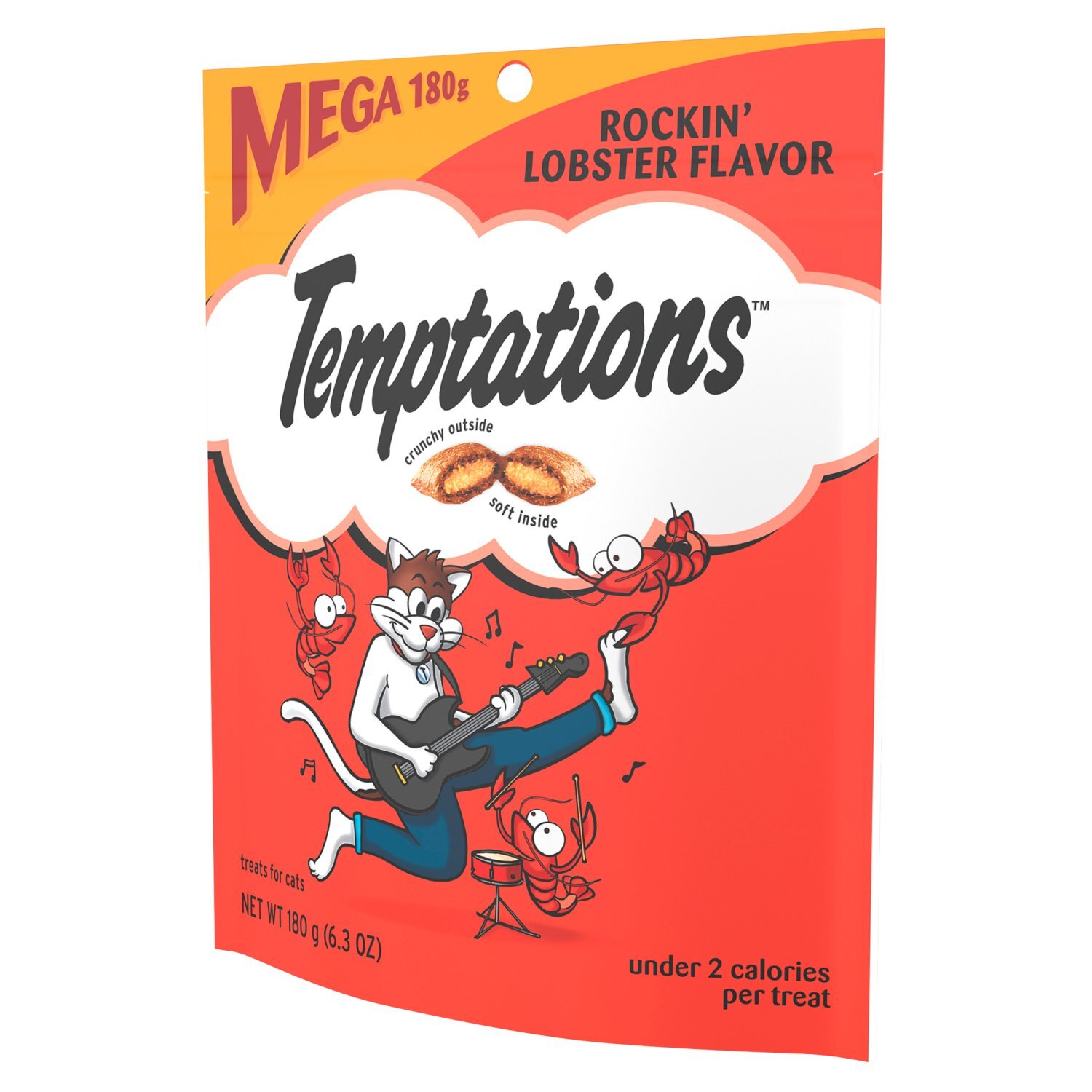 Temptations Rockin' Lobster Flavor Treats for Cats, 6.3 oz Image 10 of 10