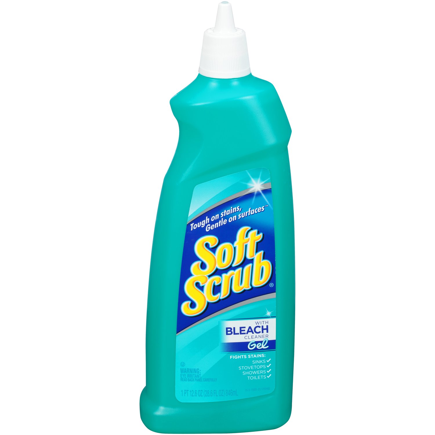 Soft Scrub Gel with Bleach Cleaner, 1 pt 12.6 oz